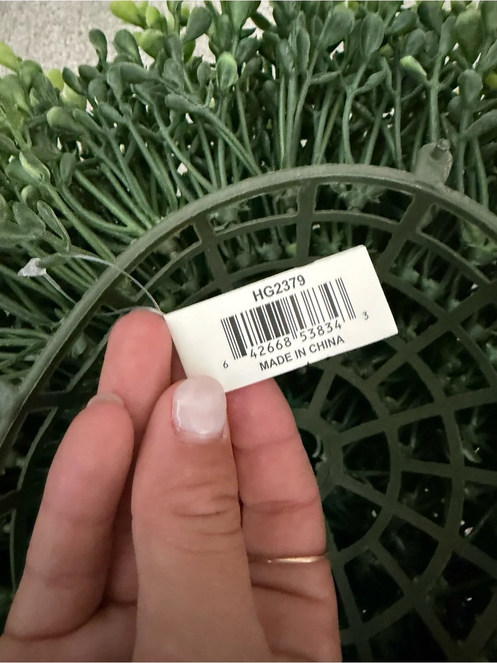 Artificial Boxwood Topiary Ball - Green